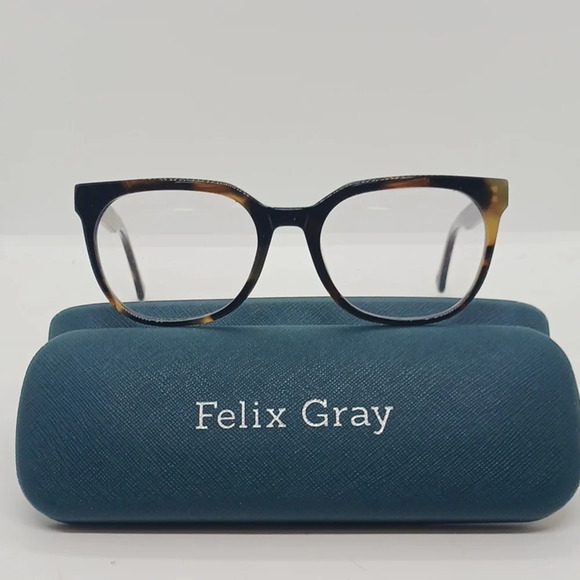 NWT UNISEX FELIX GRAY EYEGLASS FRAMES KELVIN TORTOISE - Picture 1 of 4